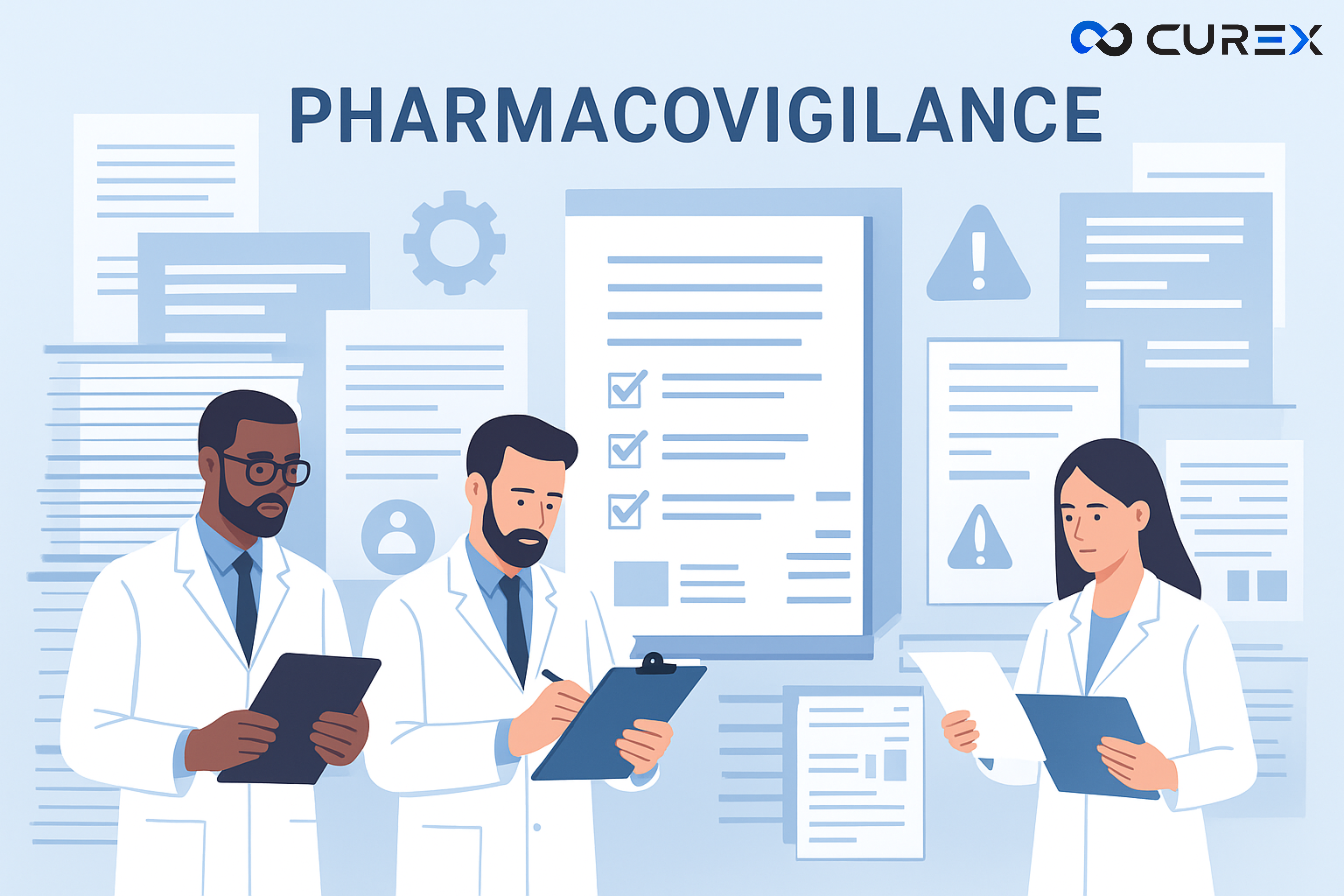 Pharmacovigilance services at CurexBio
