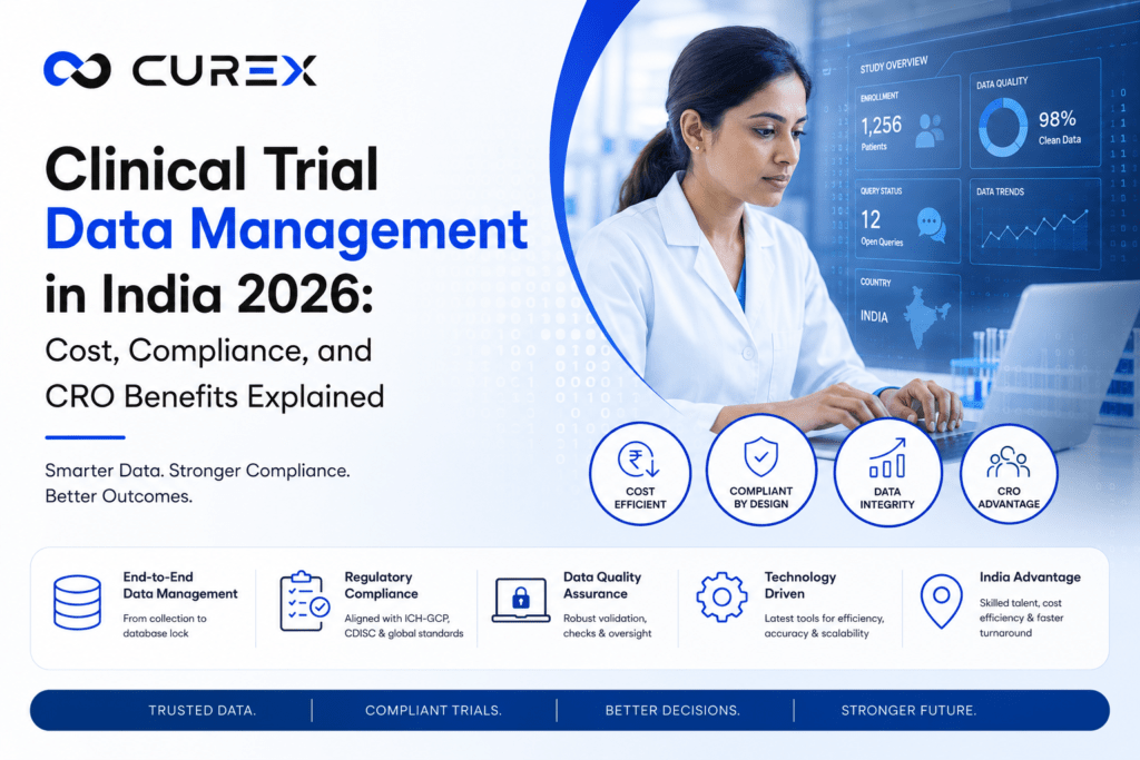 Clinical Trial Data Management in India 2026 Cost, Compliance, and CRO Benefits Explained