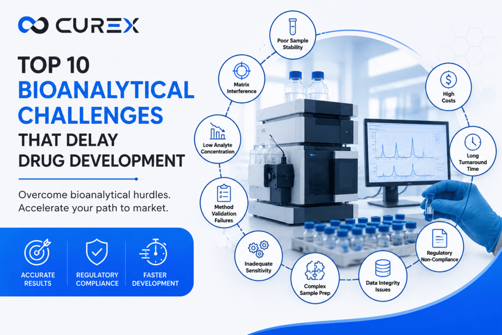 Top 10 Bioanalytical Challenges That Delay Drug Development