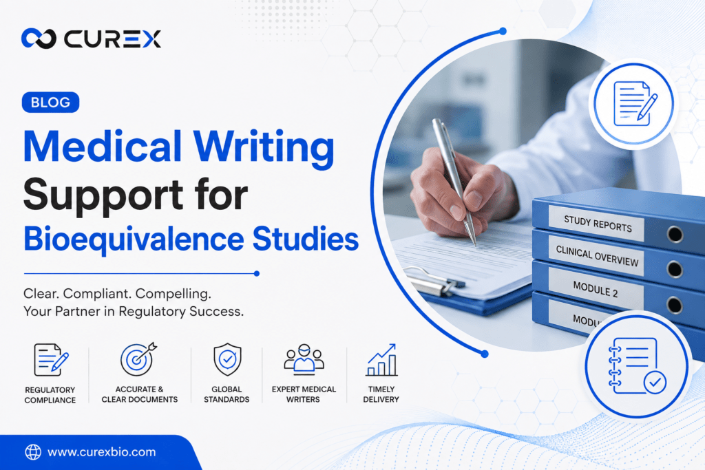 Medical Writing Support for Bioequivalence Studies
